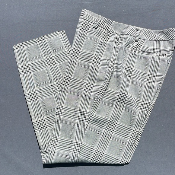 Reiss Deborah Glen Check Houndstooth Ankle Pants - Picture 5 of 12